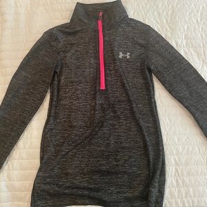 Under Armor Cold Gear Mock Half Zip YSM